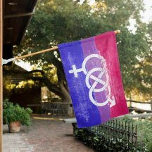 Bisexual Pride and Symbol Flag -