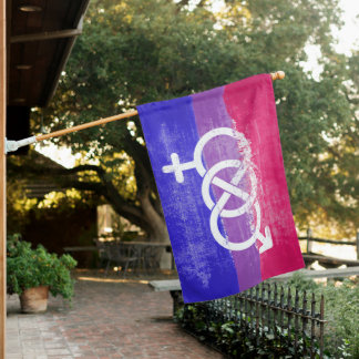 Bisexual Pride and Symbol Flag -