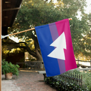 Bisexual Pride and Symbol Flag -