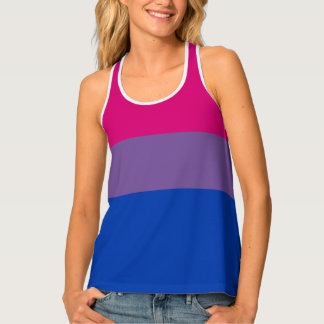 Bisexual Pride Banner Tank Top