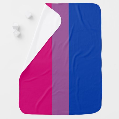 Bisexual Pride Bi Flag Baby Blanket