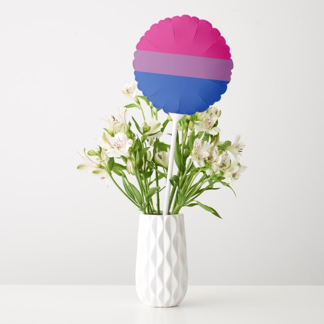 Bisexual Pride (Bi Flag) Balloon (Vase)