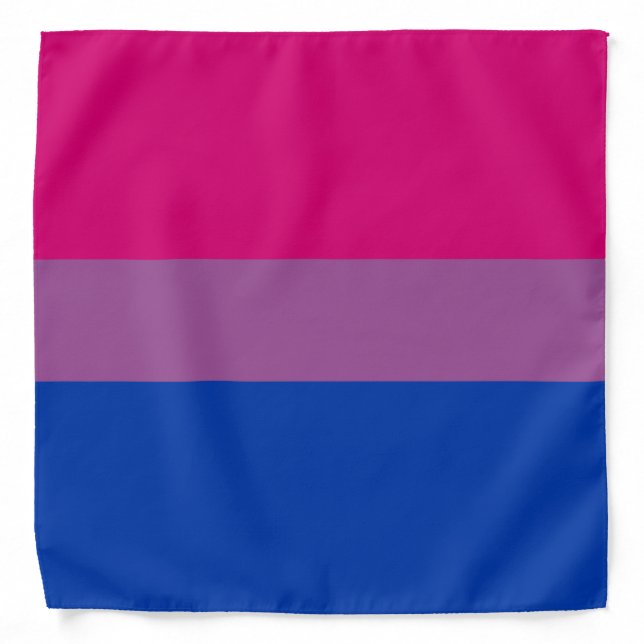 Bisexual Pride (Bi Flag) Bandana (Front)