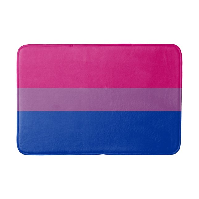 Bisexual Pride (Bi Flag) Bath Mat (Front)