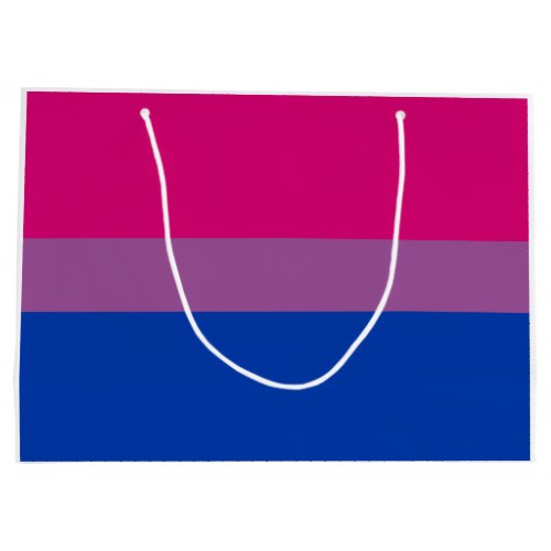 Bisexual Pride Bi Flag Large Gift Bag
