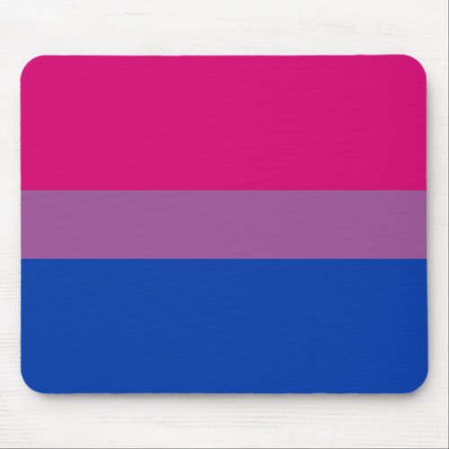 Bisexual Pride Bi Flag Mouse Pad