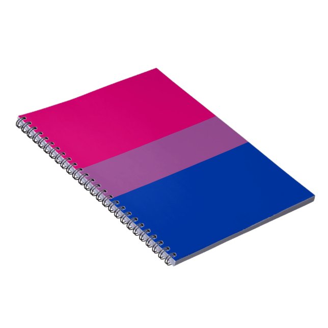 Bisexual Pride (Bi Flag) Notebook (Right Side)