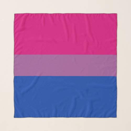 Bisexual Pride Bi Flag Scarf