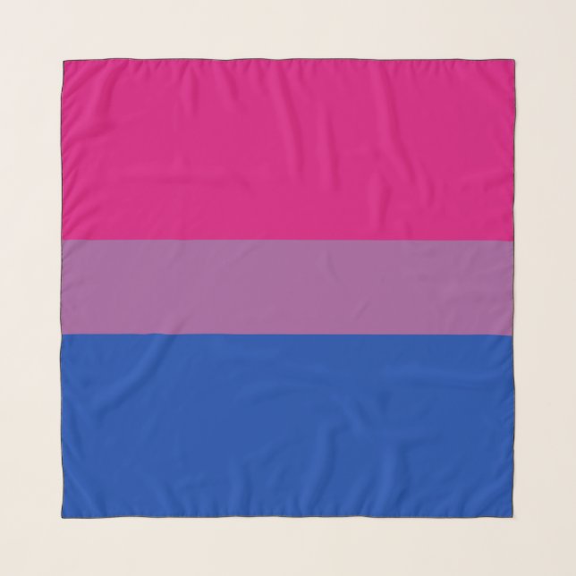 Bisexual Pride (Bi Flag) Scarf (Front)