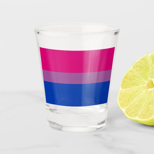 Bisexual Pride Bi Flag Shot Glass