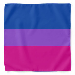 Bisexual Pride, Bold Stripes, LGBTQ PRIDE Bandana