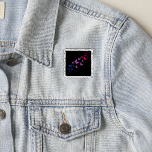Bisexual Pride Butterfly Trail Patch