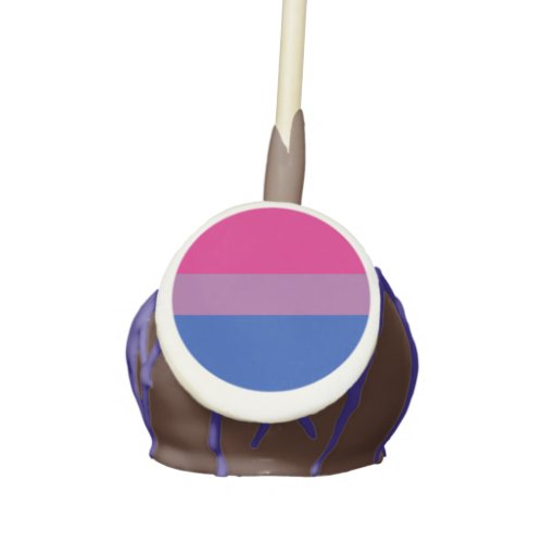 Bisexual Pride Cake Pops