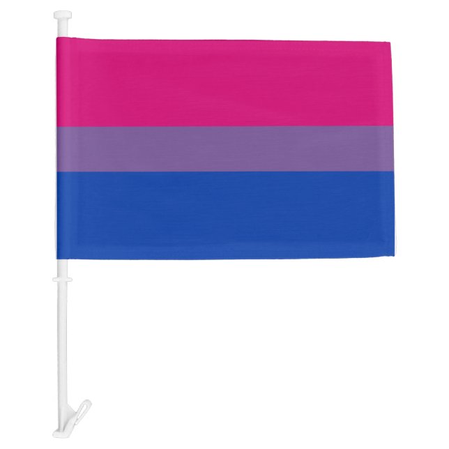 Bisexual Pride Car Flag (Front)