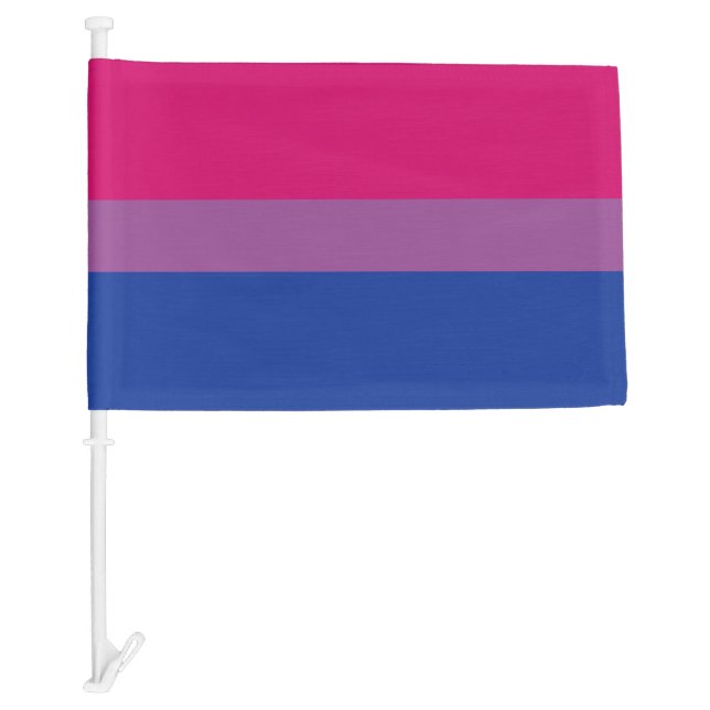 Bisexual Pride Car Flag (Front)