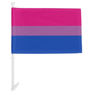 Bisexual Pride! Car Flag