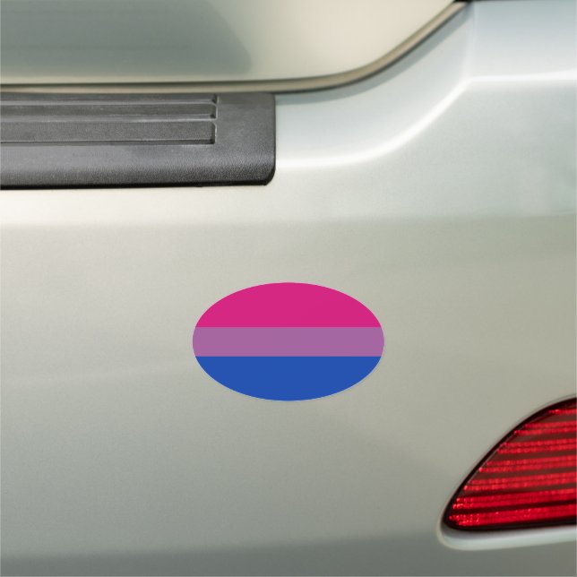 Bisexual Pride Car Magnet (In Situ)