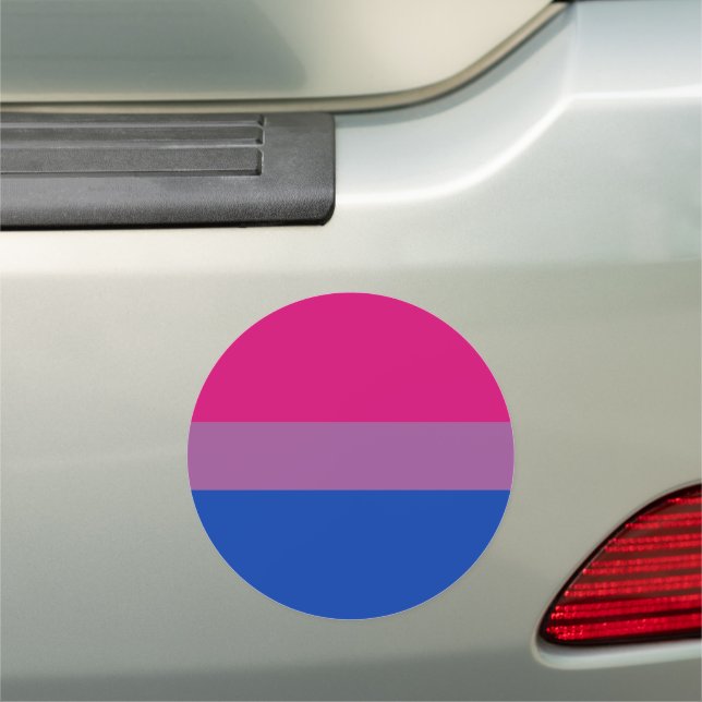 Bisexual Pride Car Magnet (In Situ)