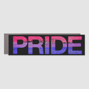 Bisexual Pride Car Magnet