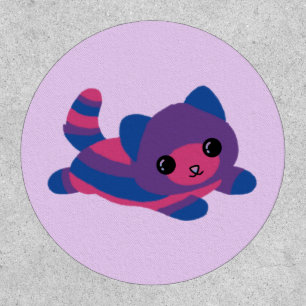 Bisexual Pride Cat Patch