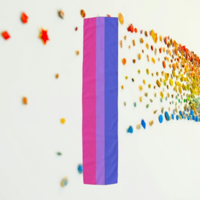 Bisexual Pride Chiffon Scarf: Elegant & Empowering Scarf (Creator Uploaded)