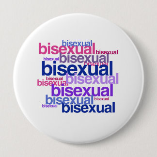 BISEXUAL PRIDE CLUSTER -.png Pinback Button