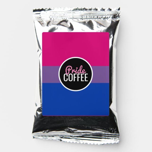 Bisexual Pride Coffee Drink Mix (Front)