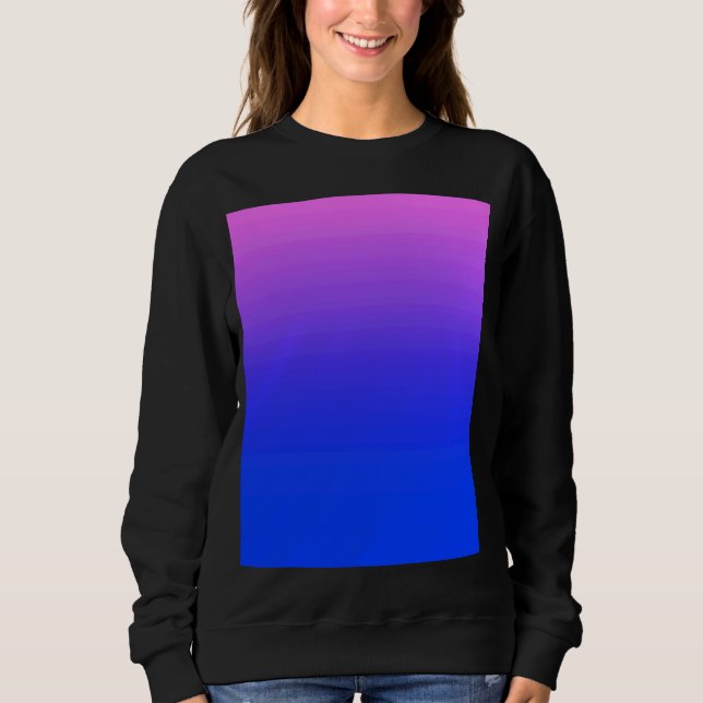 Bisexual Pride Colours Sweatshirt (Front)