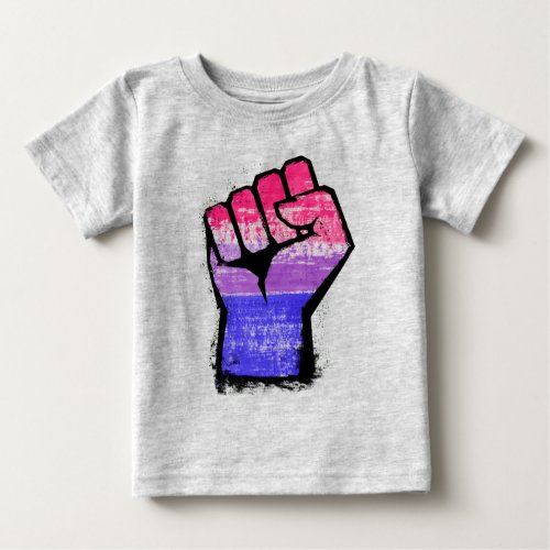 Bisexual Pride Fist Baby T_Shirt