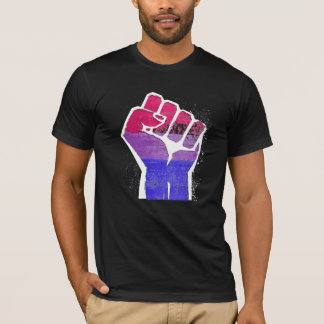 Bisexual Pride Fist T-Shirt