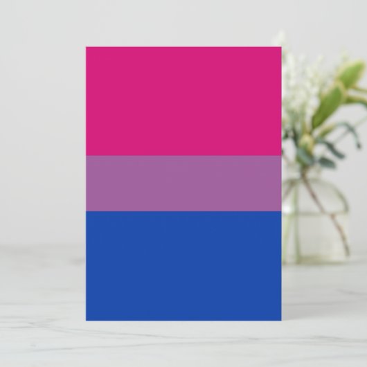 Bisexual Pride Flag (Standing Front)