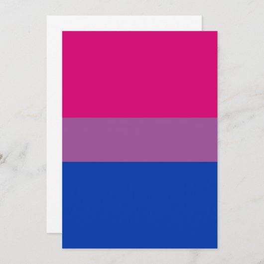 Bisexual Pride Flag (Front/Back)