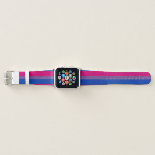 Bisexual Pride Flag Apple Watch Band