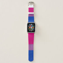 trans flag apple watch band