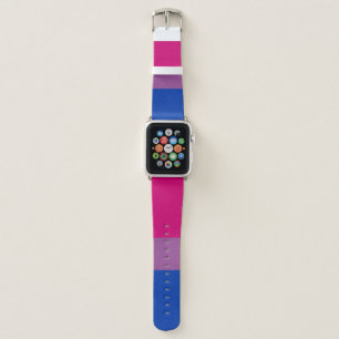 Bisexual Pride Flag Apple Watch Band