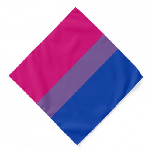 Bisexual Pride Flag Bandana