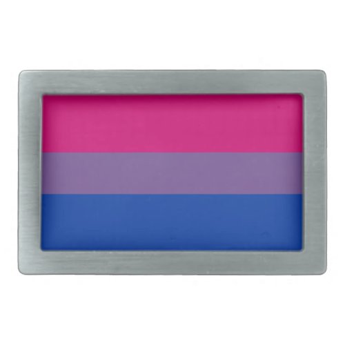 Bisexual Pride Flag Belt Buckle