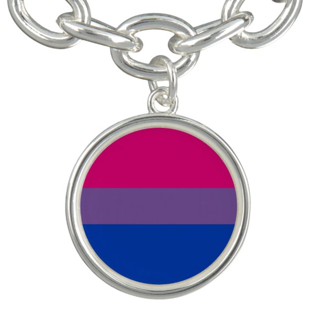 Bisexual Pride Flag Bracelet (Design)