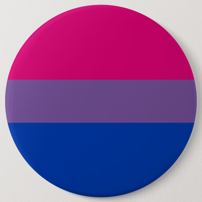 Bisexual Pride Flag Button (Front)