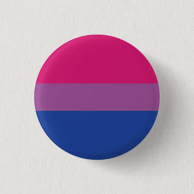 Bisexual Pride Flag Button | Zazzle