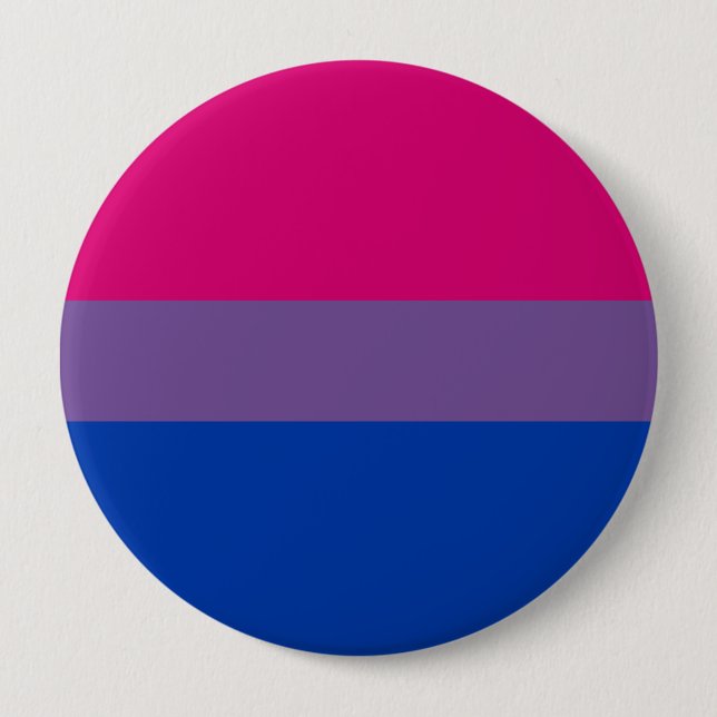 Bisexual Pride Flag Button (Front)