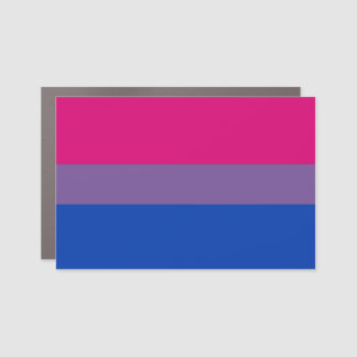 Bisexual Pride Flag Car Magnet