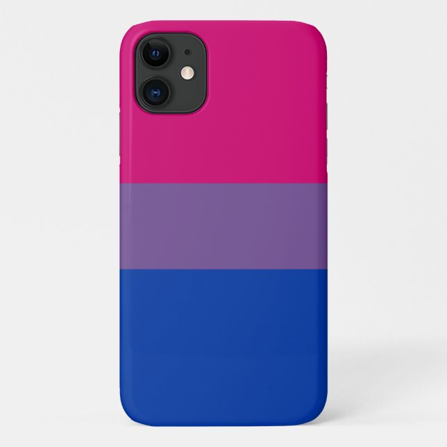 Bisexual Pride Flag Case-Mate iPhone Case (Back)