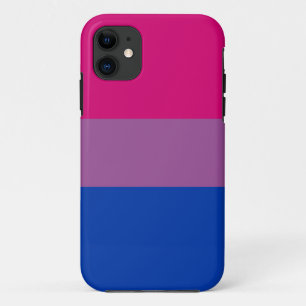 Bisexual Pride Flag iPhone 11 Case