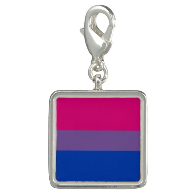 Bisexual Pride Flag Charm (Front)