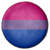 Bisexual Pride Flag Chocolate Covered Oreo (Front)