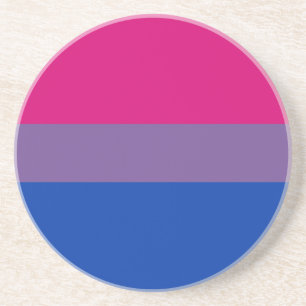 Bisexual Pride Flag Coaster