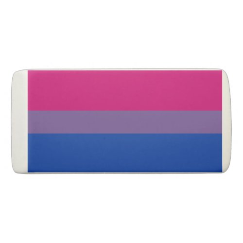 Bisexual Pride Flag Eraser