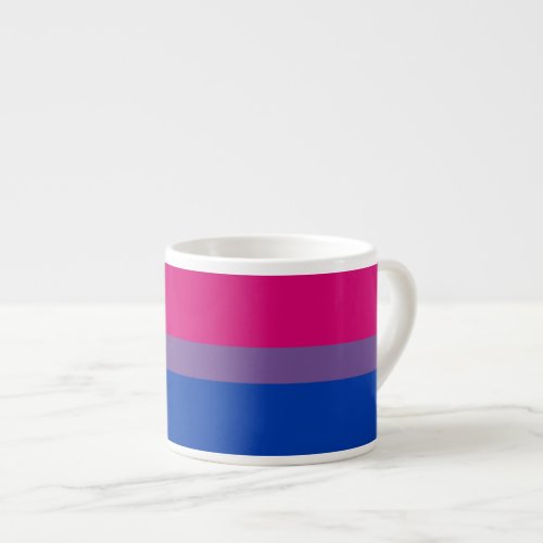 Bisexual Pride Flag Espresso Cup