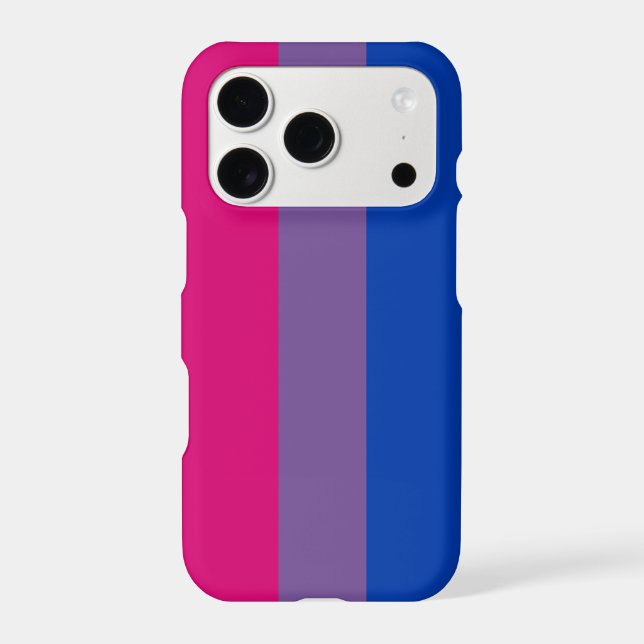 Bisexual Pride Flag Iphone Case (Back)